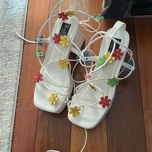 nasty gal’s 70s style platform heels